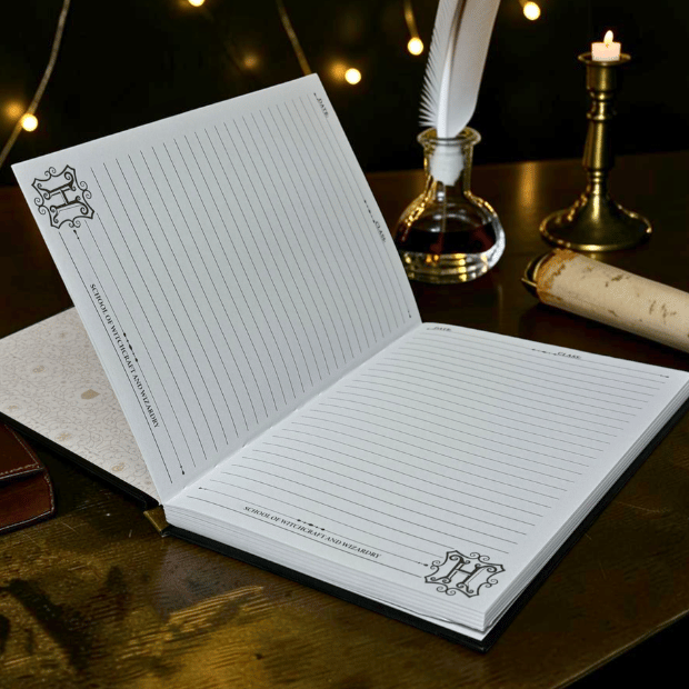 Harry Potter Notizbuch A5 Hogwarts – Wappen Journal für Potterheads