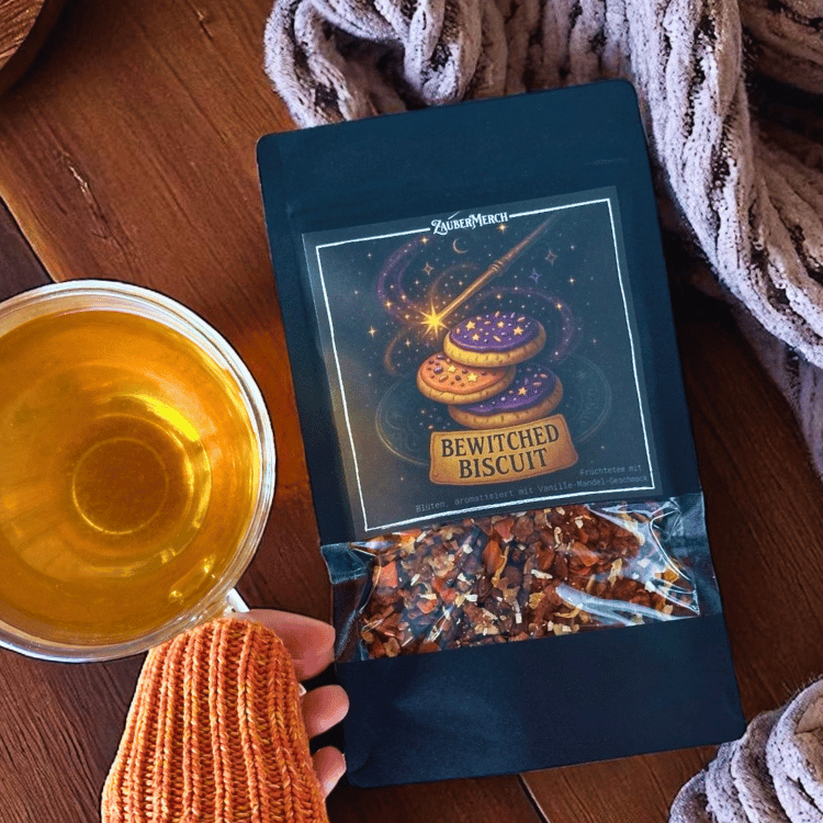 Bewitched Biscuit – Früchtetee mit Vanille-Mandel-Geschmack | Limitierter Herbst Tee