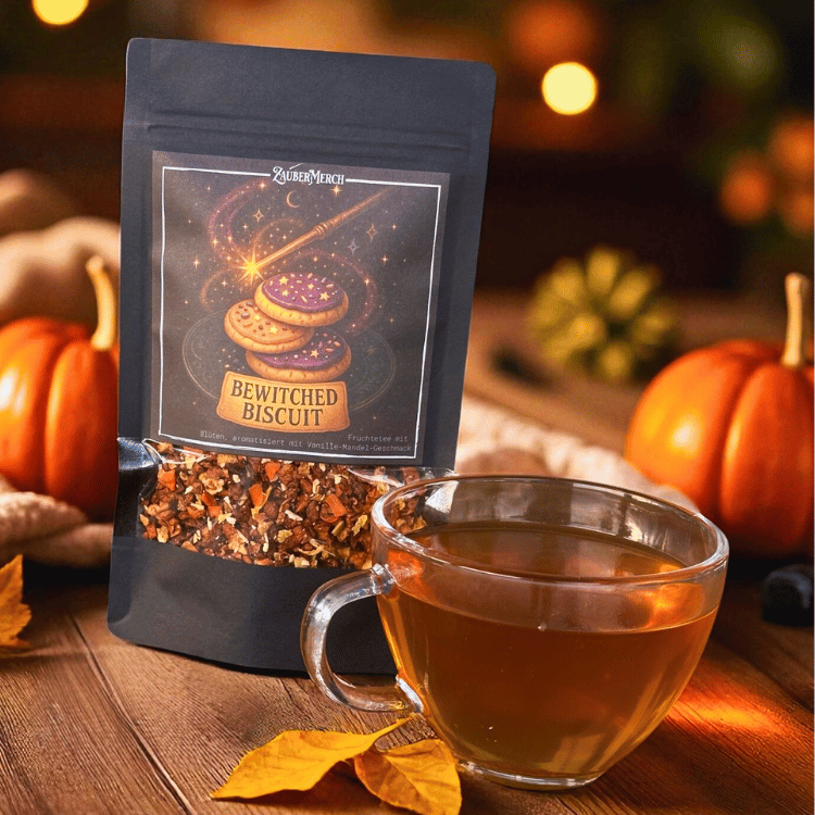 Bewitched Biscuit – Früchtetee mit Vanille-Mandel-Geschmack | Limitierter Herbst Tee