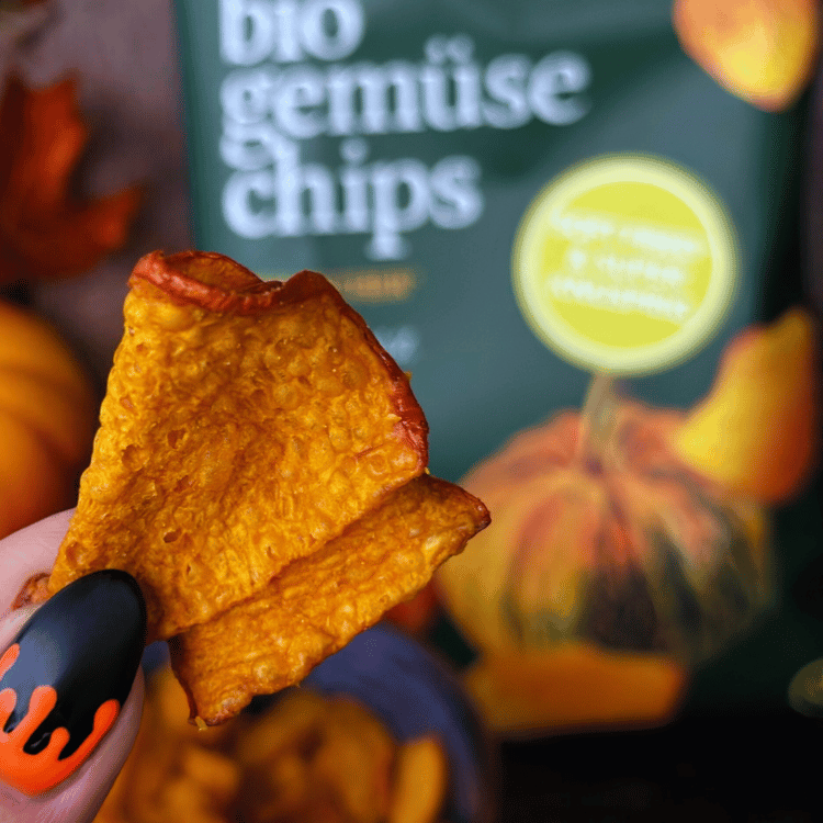 kürbis chips aufbewahren Kürbis Chips Bio