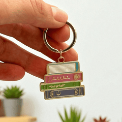 Book Worm Schlüsselanhänger – für Leseratten & Cozy Reader