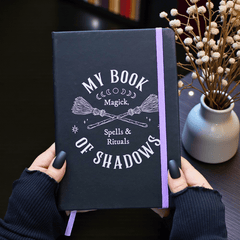 Book of Shadows Notizbuch A5 – Coven Club Hexenbuch