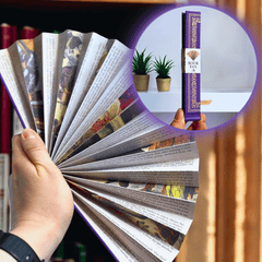 Buch-Fächer mit Fantasy-Flair – Magischer Faltfächer für Leseratten