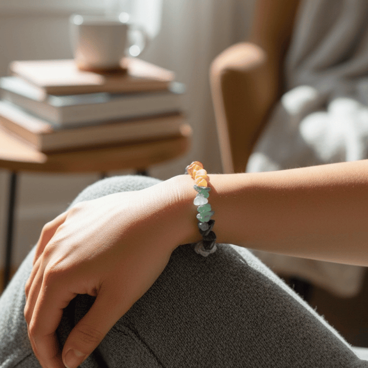 Chakra-Armband – 7-Stein Edelsteinarmband zur Energiebalance