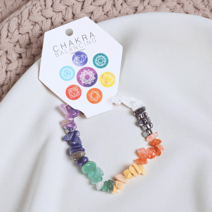 Chakra-Armband – 7-Stein Edelsteinarmband zur Energiebalance