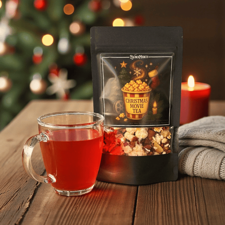 Christmas Movie Tea – Früchtetee mit gebrannten Mandeln & Popcorn | Limitierter Winter Tee