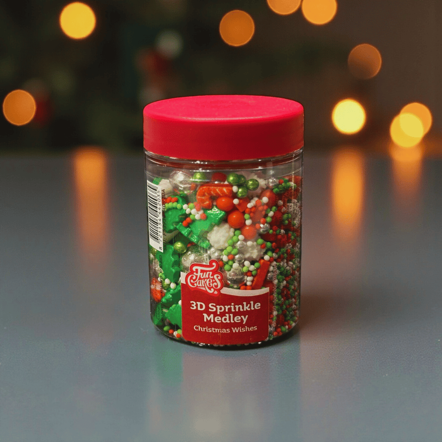 Weihnachts Streusel-Mix 3D verschiedene Winter Varianten (70g)