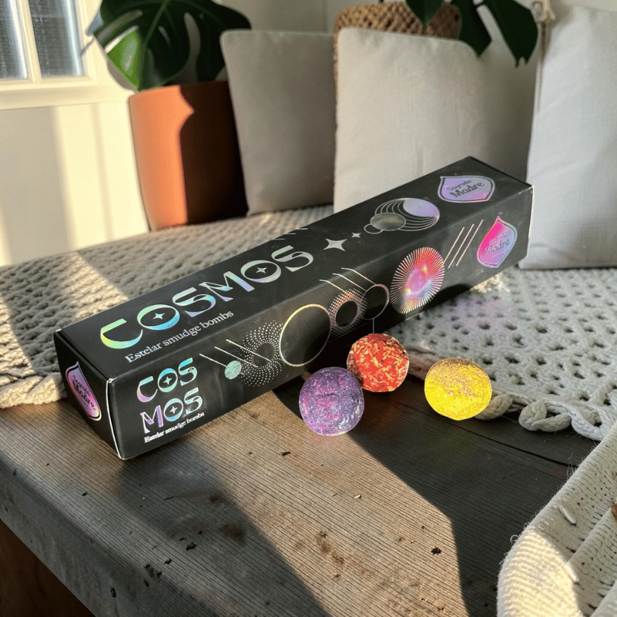 Cosmos Räucherbomben Set mit 7 Planeten-Düften