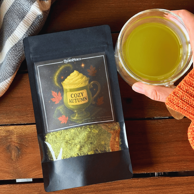 Cozy Autumn – Grüner Tee mit Matcha, Sahne & Vanille | Limitierter Herbst Tee