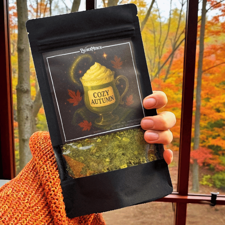 Cozy Autumn – Grüner Tee mit Matcha, Sahne & Vanille | Limitierter Herbst Tee