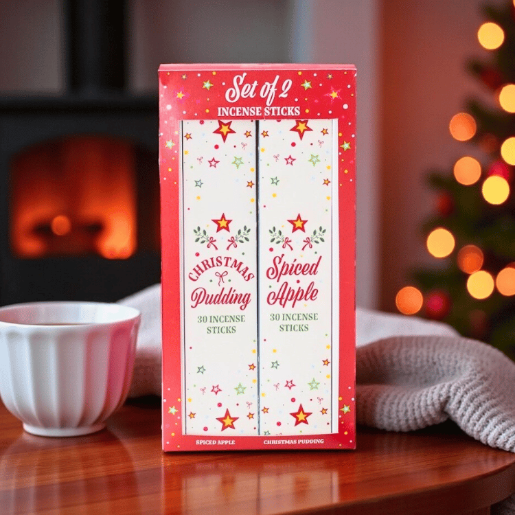 Cozy Räucherstäbchen-Set (2 Packungen) – Duftgeschenk für Heim & Fest