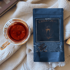 Crown of Smoke – Drachen Schwarztee mit Bergamotte & Smoke | Limitierter Booklover Tee