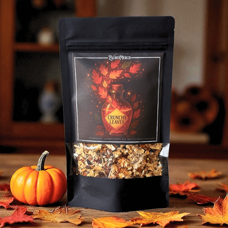 Crunchy Leaves – Früchtetee mit Beeren-Müsli-Geschmack | Limitierter Herbst Tee