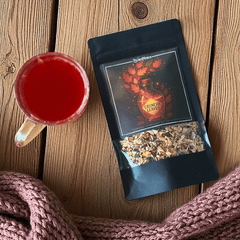 Crunchy Leaves – Früchtetee mit Beeren-Müsli-Geschmack | Limitierter Herbst Tee