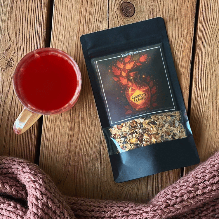 Crunchy Leaves – Früchtetee mit Beeren-Müsli-Geschmack | Limitierter Herbst Tee