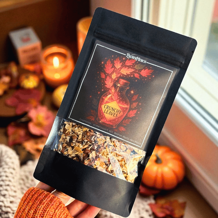Crunchy Leaves – Früchtetee mit Beeren-Müsli-Geschmack | Limitierter Herbst Tee