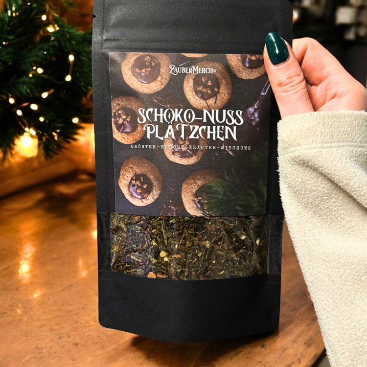 Schoko-Nuss-Plätzchen - Cozy Teemischung | 60g