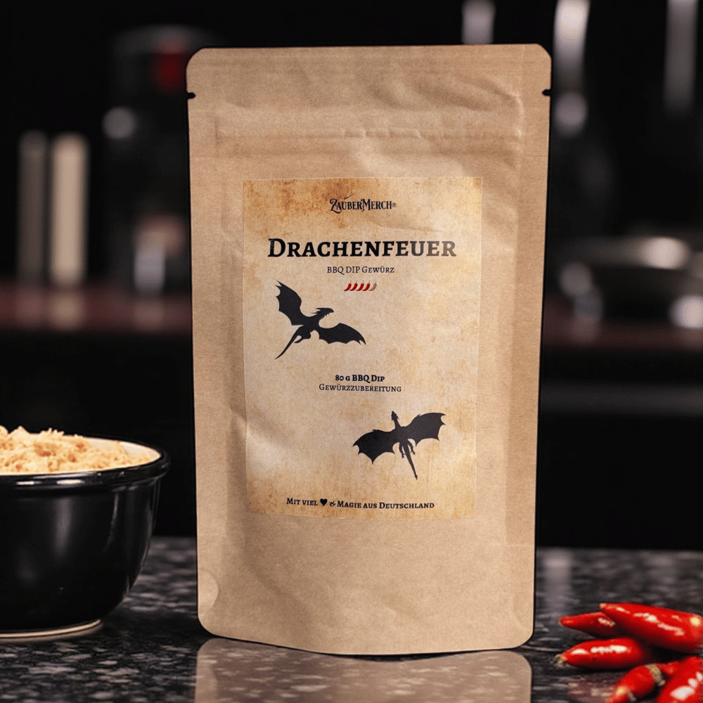 Alchemisten-Set - 5er Gewürz- und Dipset im Reagenzglas