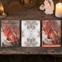 Star Dragons Orakelkarten – Drachen Orakel Deck mit Begleitbuch (Englisch)
