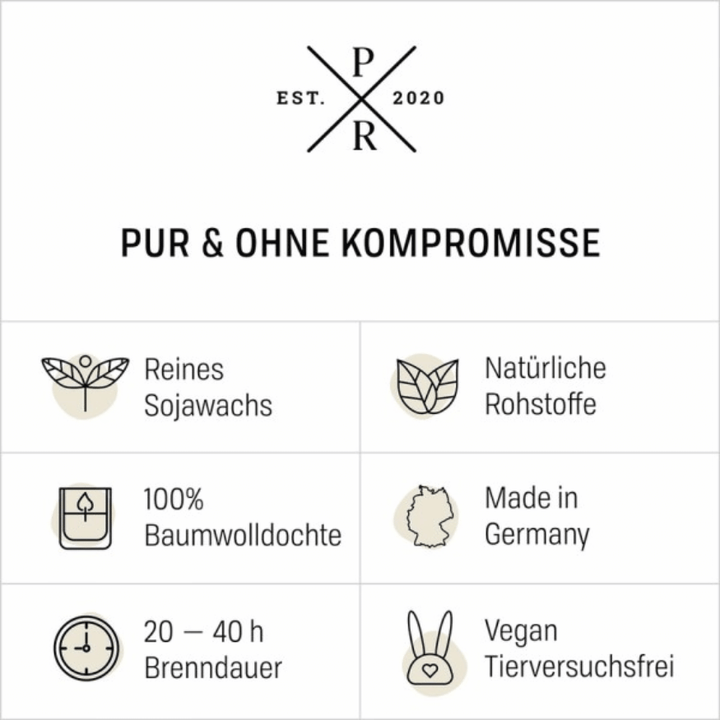 Duftkerze Magical Forest – 113g Sojawachs (Purple River)