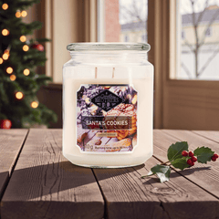 Duftkerze Weihnachtsmann Kekse  – 510 g / 100 Stunden (Candle Brothers)