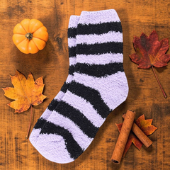 Ringelsocken Pastel Gothic im Sarg-Geschenkbox