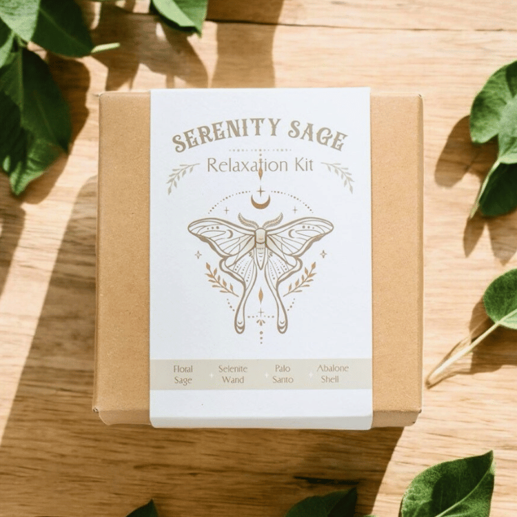 Entspannungsritual Set – Sanfter Rauch & Salbei