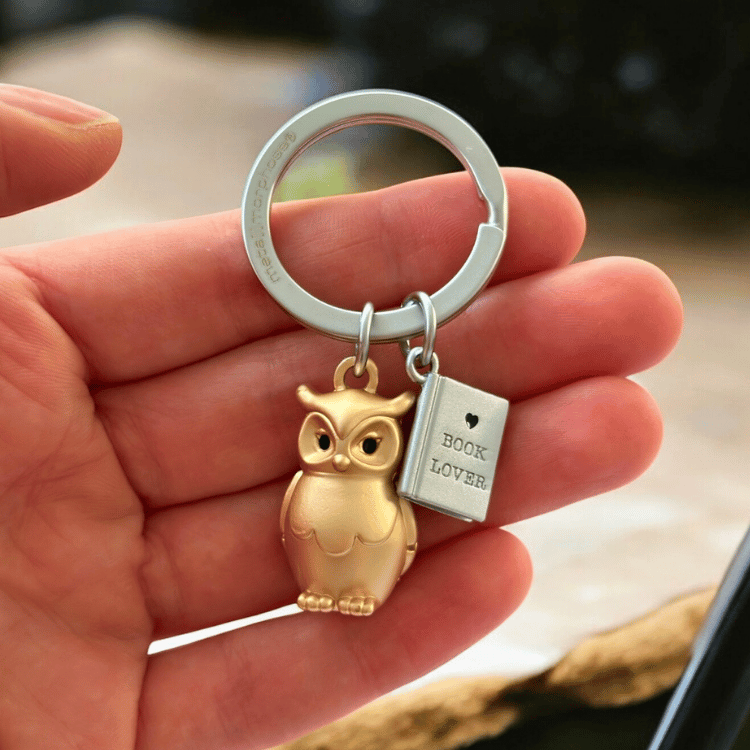 Eulen-Schlüsselanhänger von metal morphose®