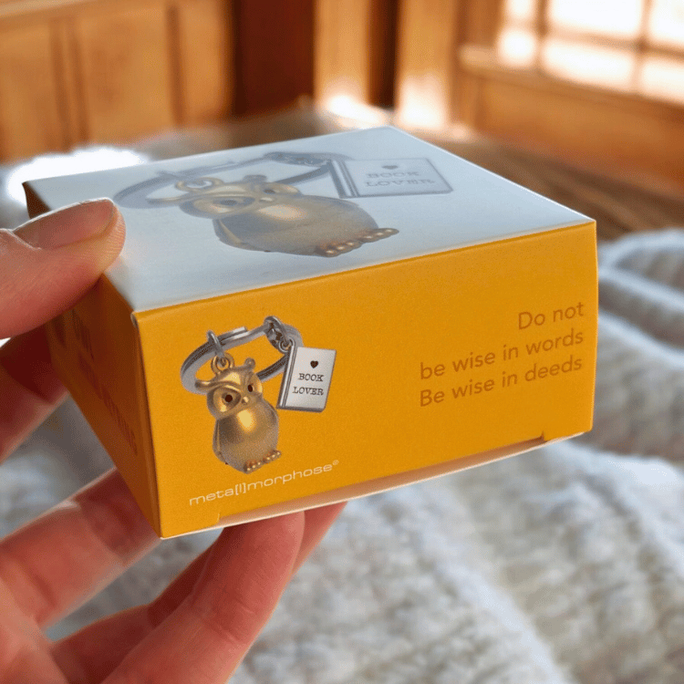 Eulen-Schlüsselanhänger von metal morphose®