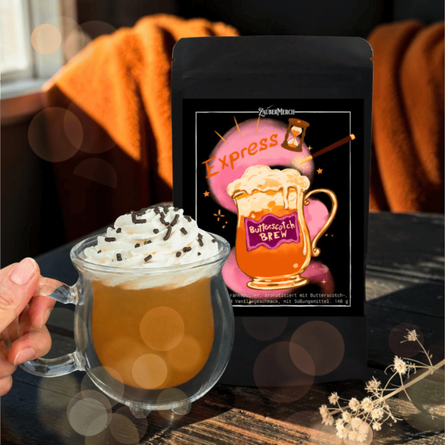 Express Butterscotch Brew – Getränkepulver Karamell Vanille Geschmack