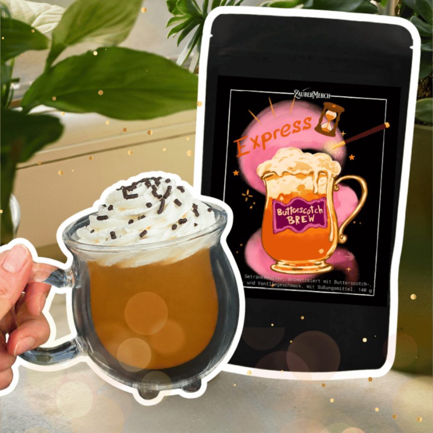 Express Butterscotch Brew – Getränkepulver Karamell Vanille Geschmack