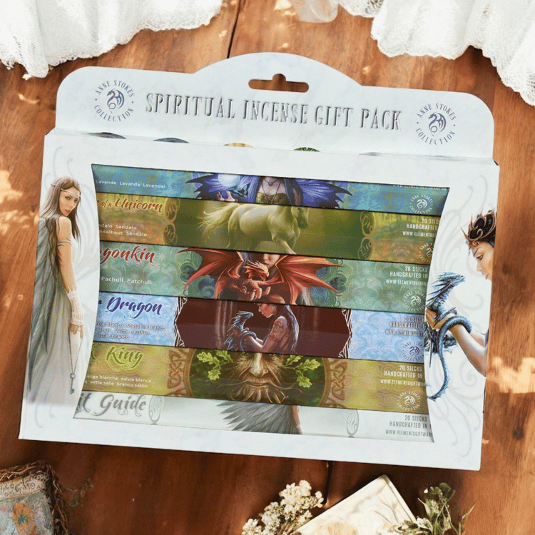 Fantasy Räucherstäbchen – Geschenkset von Anne Stokes