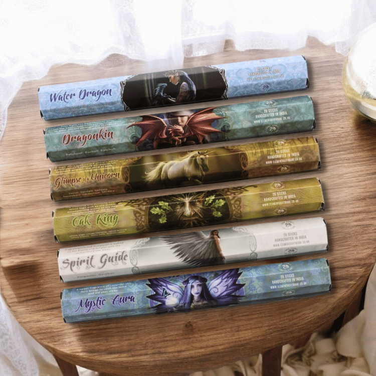 Fantasy Räucherstäbchen – Geschenkset von Anne Stokes