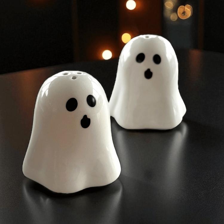 Geister Salz- & Pfefferstreuer – Süßes Spooky-Set