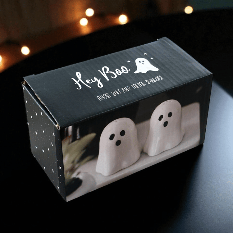 Geister Salz- & Pfefferstreuer – Süßes Spooky-Set