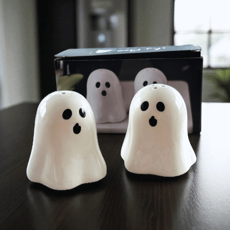 Geister Salz- & Pfefferstreuer – Süßes Spooky-Set