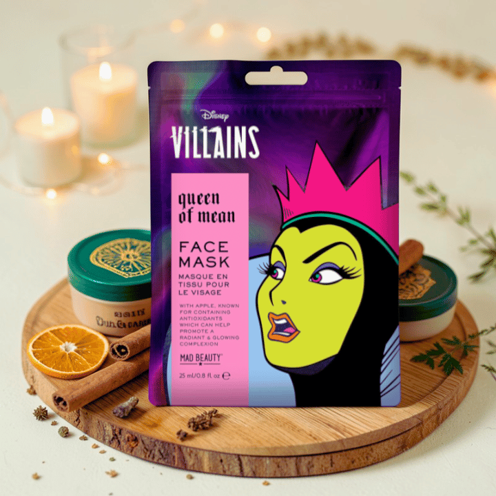 Disney Villains Tuchmasken Bundle – 4er Set für dein Selfcare-Ritual