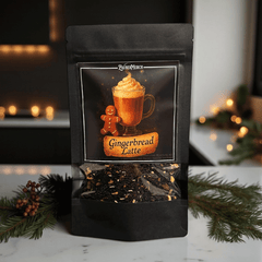 Gingerbread Latte – Weihnachtlicher Schwarztee mit Mandel & Vanille | Limitierter Winter Tee