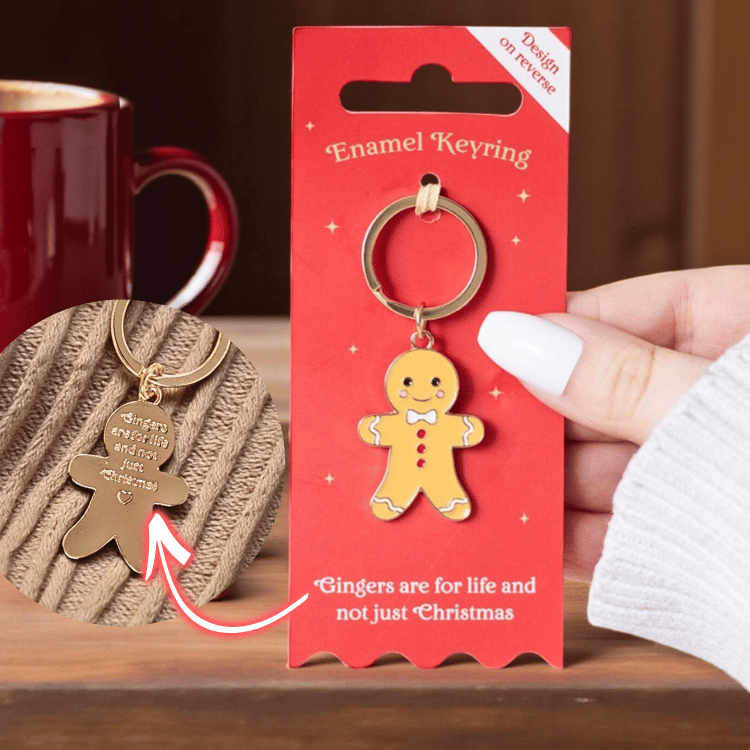 Gingerbread Schlüsselanhänger – Cute oder Spooky? Zwei zur Auswahl