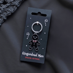 Gingerbread Schlüsselanhänger – Cute oder Spooky? Zwei zur Auswahl