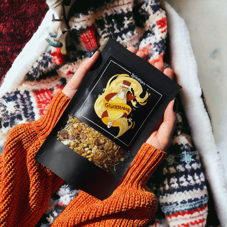 Glückstrank - Zaubertrank Teemischung 80g