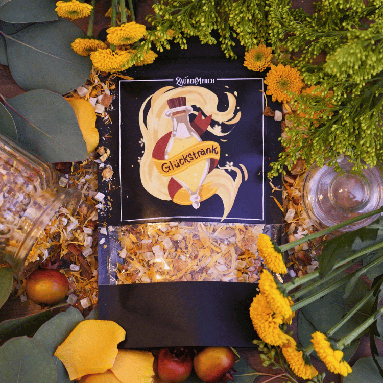 Glückstrank - Zaubertrank Teemischung 80g