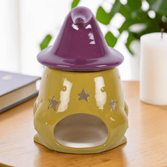 Duftlampe magische Kröte – Keramik Ölbrenner für Duftöl und Wax Melts