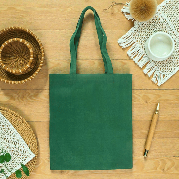 Green Witch Tote Bag – Witchy Stofftasche für Alltag und Einkauf