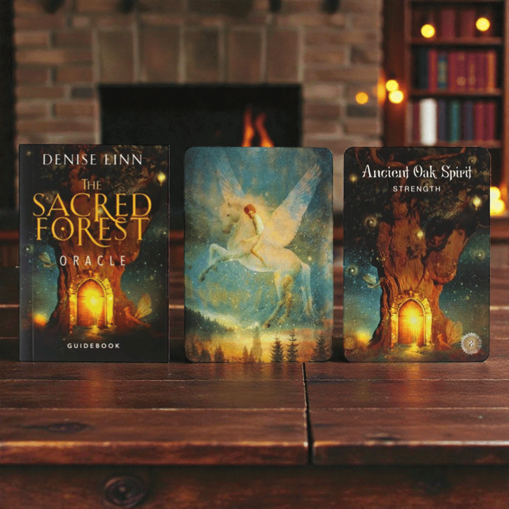 Sacred Forest Orakelkarten – Wald Orakel mit Anleitung & Audios (Englisch)