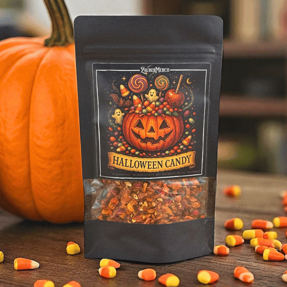 Halloween Candy – Früchtetee mit Karamell-Birne-Geschmack | Limitierter Halloween Tee