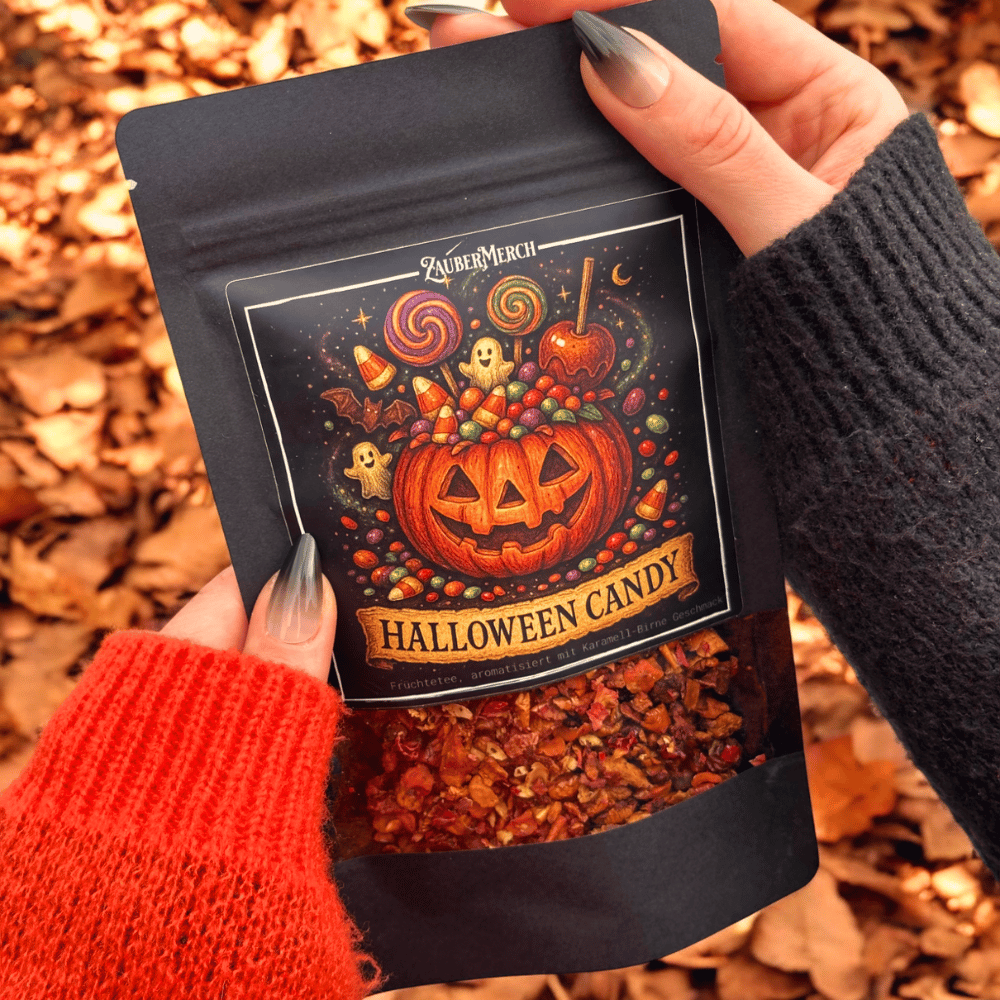 Halloween Candy – Früchtetee mit Karamell-Birne-Geschmack | Limitierter Halloween Tee