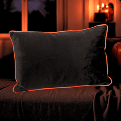 Halloween Kissen Haunted House – Rechteckige Spooky Deko