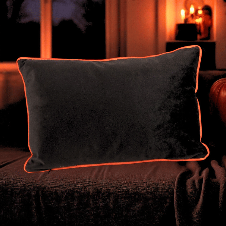 Halloween Kissen Haunted House – Rechteckige Spooky Deko