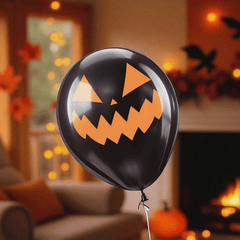 Halloween Luftballons – Konfetti Ballons & Motiv Ballons aus Latex (2 Sets)